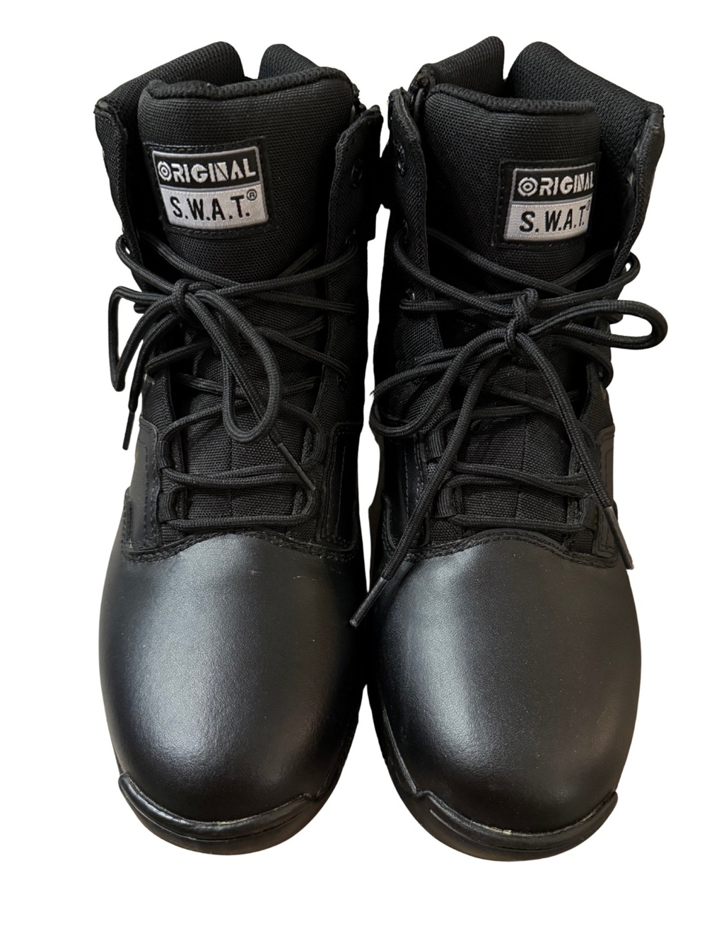 Original S.W.A.T. Black Tactical Duty Boots Men’s Size 11 Side Zip